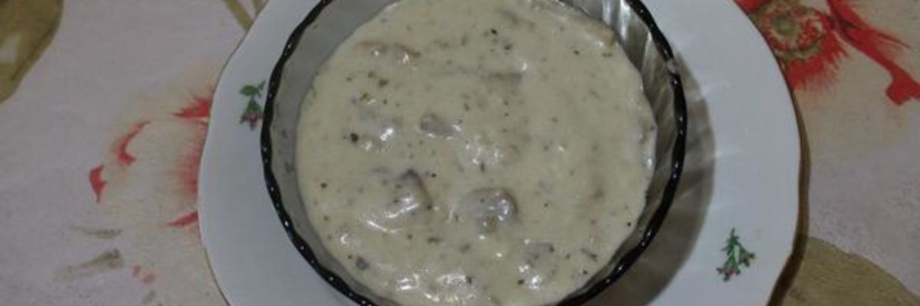 Грибы в сметанном соусе