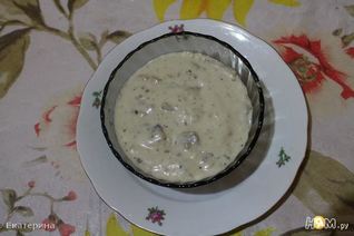 Грибы в сметанном соусе