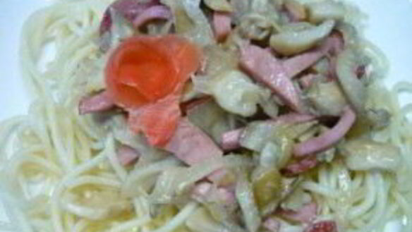 ШАГ 7. грибы, жаренные с колбасой