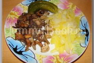 Грибы жареные