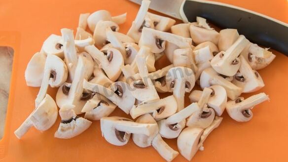 ШАГ 3. мороженные шампиньоны