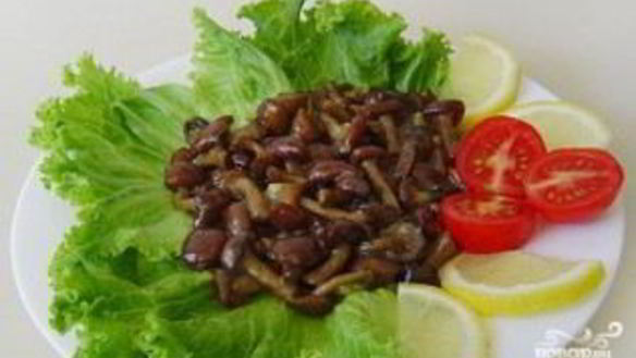 ШАГ 3. опята жареные