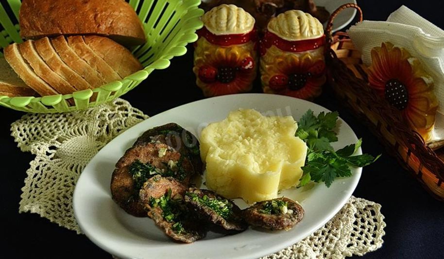 Рецепт рыжики жареные