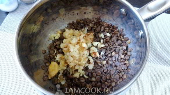 ШАГ 9. шампиньоны, фаршированные чечевицей