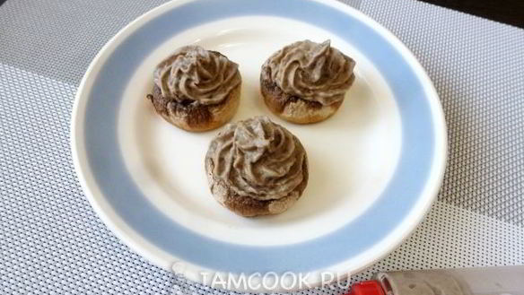 ШАГ 11. шампиньоны, фаршированные чечевицей