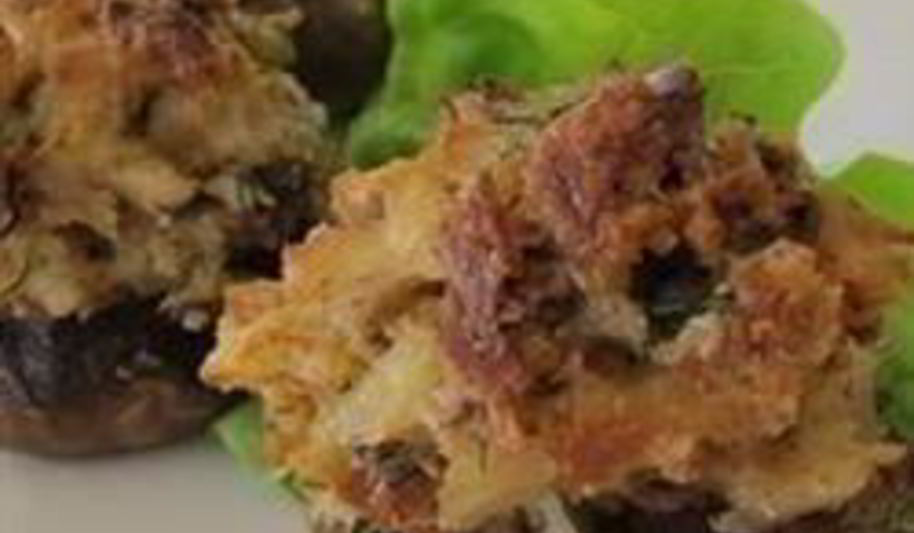 Рецепт шампиньоны фаршированные крабами