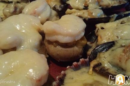 Шампиньоны фаршированные Миллионные