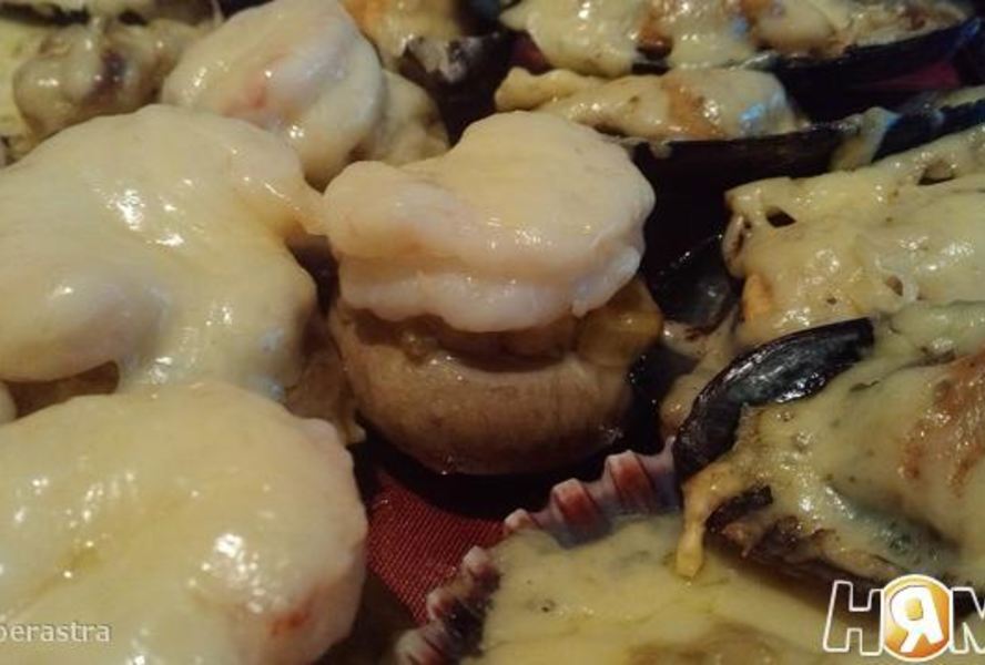 Шампиньоны фаршированные Миллионные