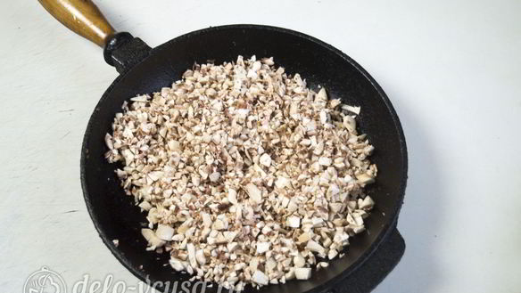 ШАГ 2. шампиньоны фаршированные сыром