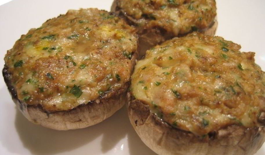 Рецепт шампиньоны фаршированные в духовке