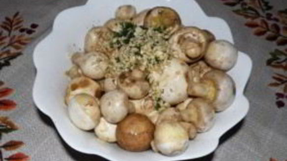 ШАГ 2. шампиньоны на шампурах