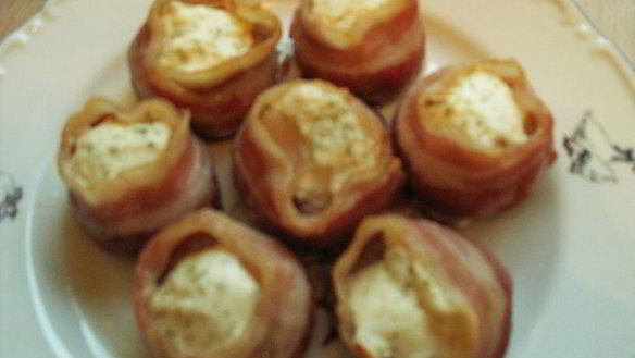 ШАГ 4. шампиньоны в беконе