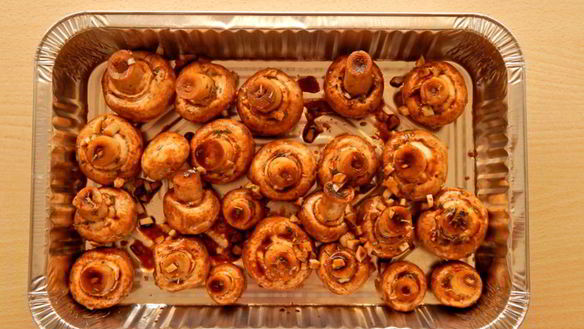 ШАГ 4. шампиньоны в духовке