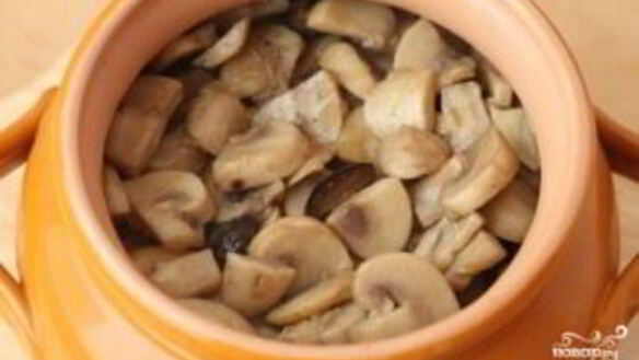 ШАГ 10. шампиньоны в горшочках
