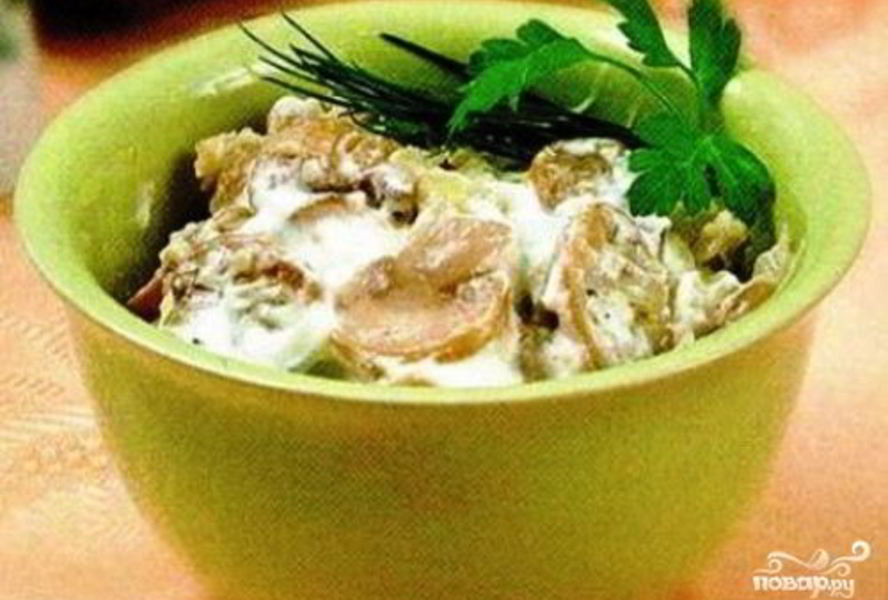 Шампиньоны в мультиварке