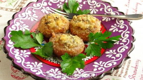 ШАГ 14. шампиньоны, запеченные с чесноком и тимьяном