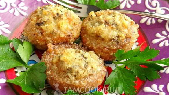 ШАГ 15. шампиньоны, запеченные с чесноком и тимьяном