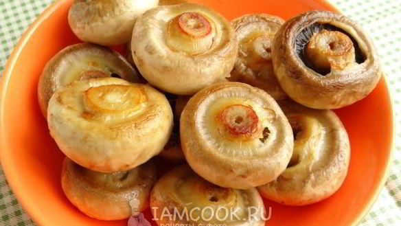 ШАГ 8. шампиньоны, запеченные с чесноком и тимьяном