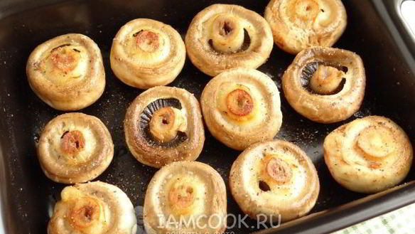 ШАГ 9. шампиньоны, запеченные с чесноком и тимьяном