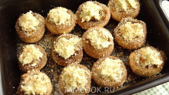 ШАГ 12. шампиньоны, запеченные с чесноком и тимьяном