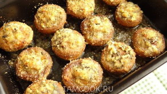 ШАГ 13. шампиньоны, запеченные с чесноком и тимьяном