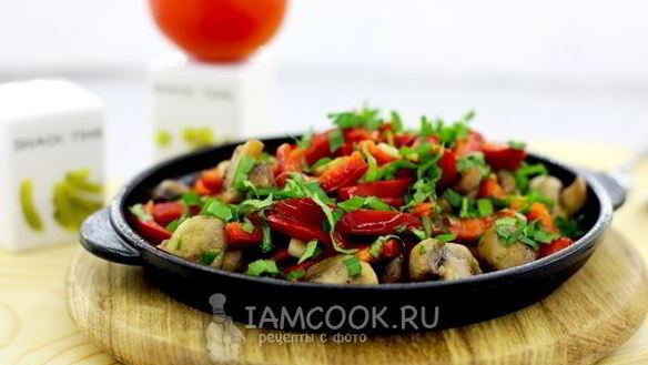 ШАГ 6. шампиньоны жареные