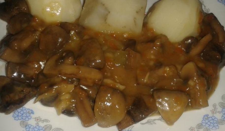 Рецепт шампиньоны золотистые