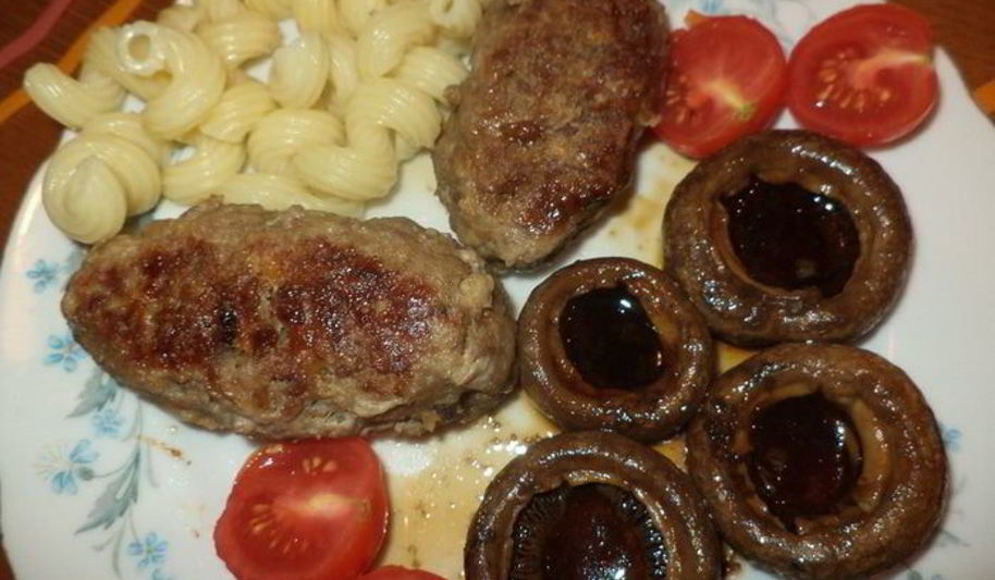 Рецепт сочные шампиньоны