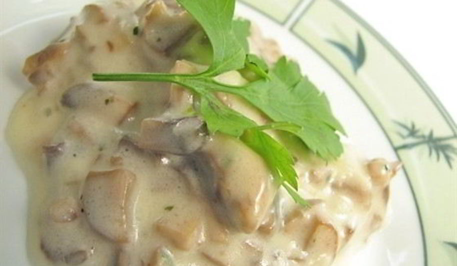 Рецепт тушеные шампиньоны