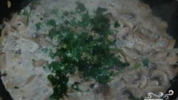 ШАГ 7. тушеные шампиньоны