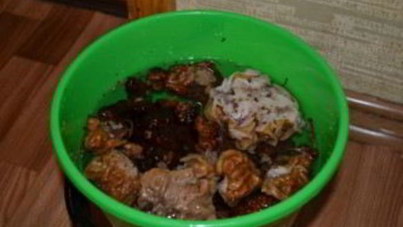 ШАГ 2. тушеные сморчки