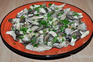 Вешенки жареные