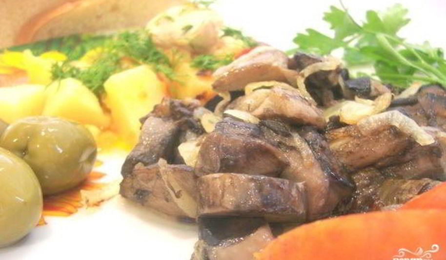 Рецепт запеченные подосиновики