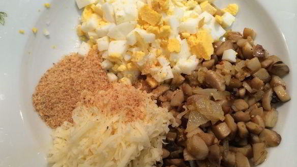 ШАГ 3. запеченные шампиньоны по-итальянски