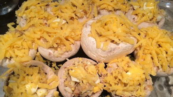 ШАГ 5. запеченные шампиньоны по-итальянски