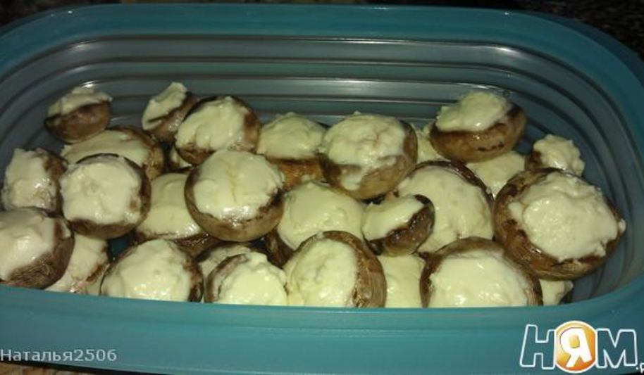 Рецепт запеченные шампиньоны