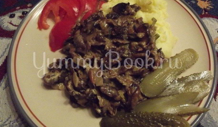 Рецепт жаренные шампиньоны в мультиварке