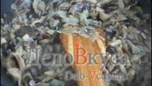 ШАГ 8. жареные грибы со сметаной — грибная начинка