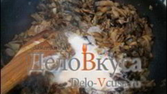 ШАГ 9. жареные грибы со сметаной — грибная начинка