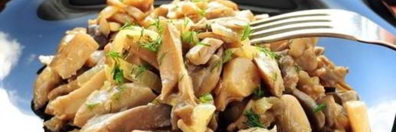 Жареные грибы в мультиварке