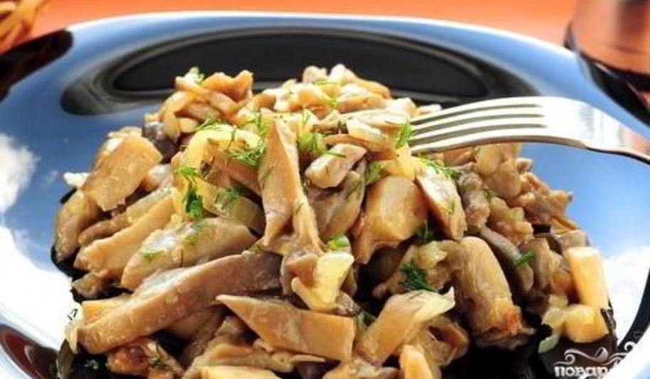 Рецепт жареные грибы в мультиварке