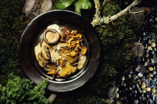 Жареные рыжики