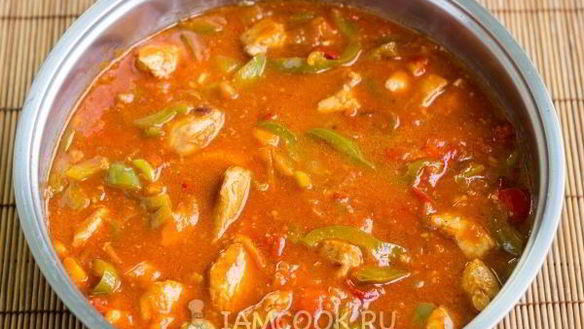 ШАГ 14. гуляш из индейки