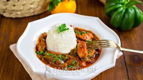 ШАГ 19. гуляш из индейки