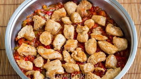 ШАГ 13. гуляш из индейки