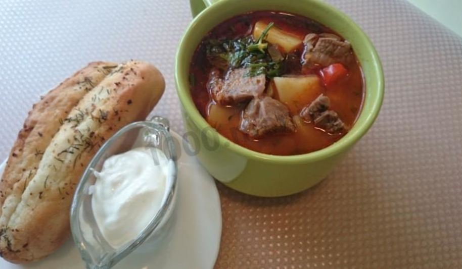 Рецепт суп гуляш