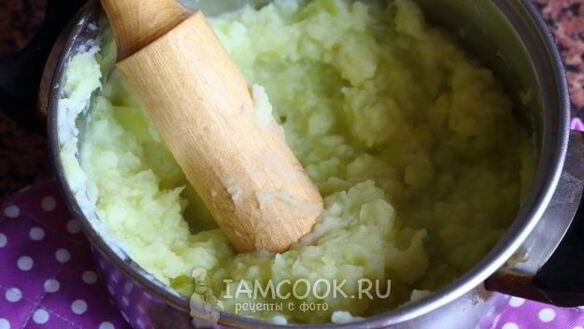 ШАГ 10. картофельно-кабачковое пюре с сыром