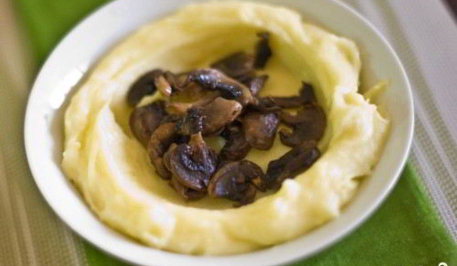 Рецепт картофельное пюре с грибами