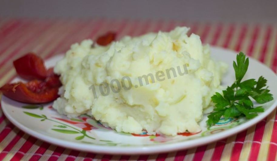 Рецепт картофельное пюре с луком