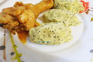 Картофельное пюре с маком